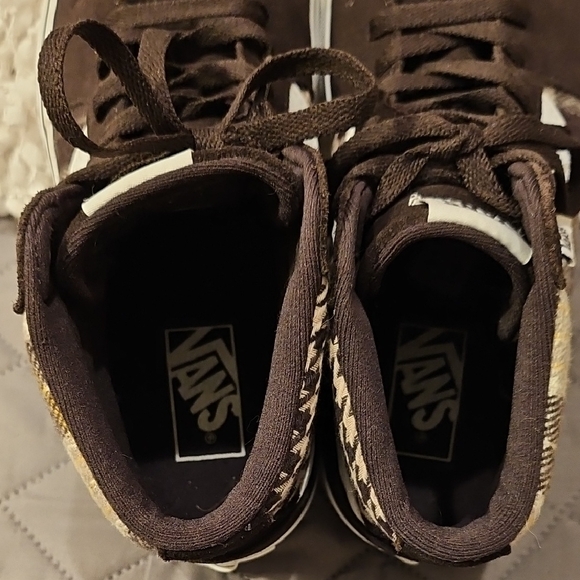 Vans Filmore Hi Brown Plaid Mix High-Tops - Picture 15 of 16
